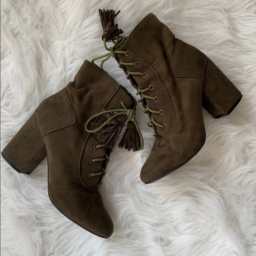 Olive Green Boot